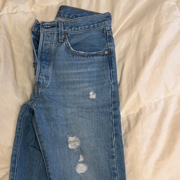 Womens Cotton Levis Jeans - Picture 1 of 10